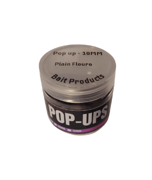 Bait Products Plain Fluoro Pop-up 10mm