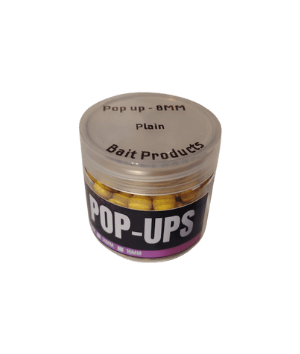 Bait Products Plain Yellow Pop-up 8mm
