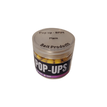 Bait Products Plain Yellow Pop-up 8mm