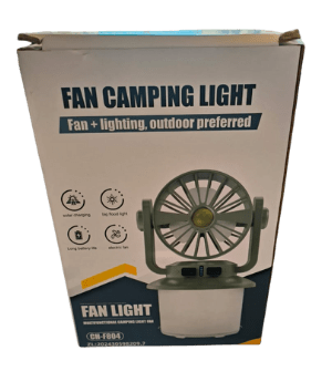 Solar Fan Light