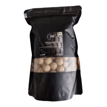 Fish Clinic Feeder Boilies - Coconut - 1.2kg