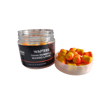Fish Clinic Wafters - Dumbell 14mm - Mango Litchi