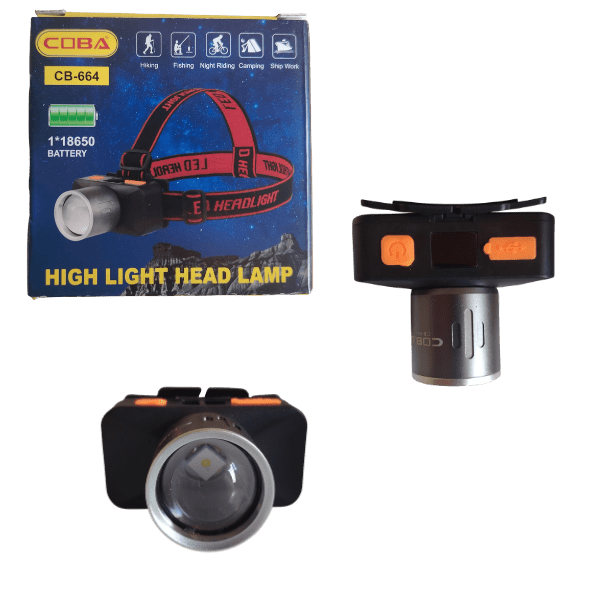 LED Headlamp Rechargable 2