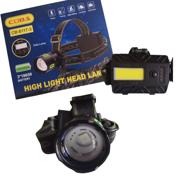 LED Headlamp Rechargable 3