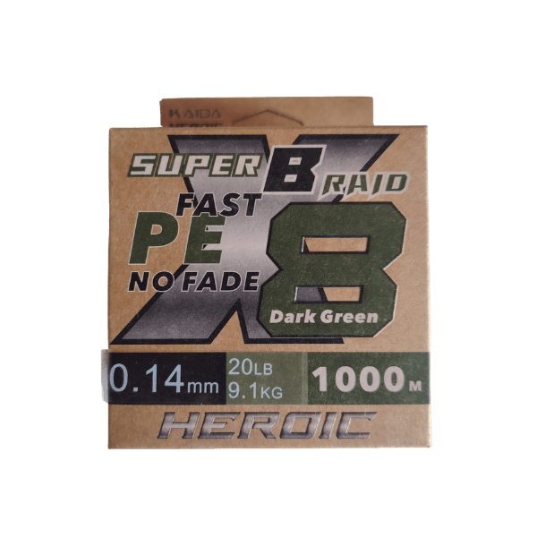 5 Kaida 0.14mm 20LB 1000m Braid